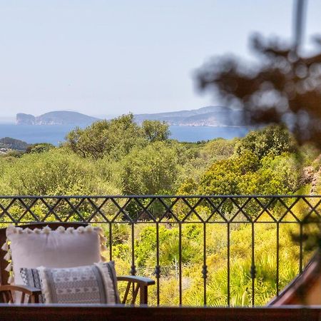 Sardinia Re - Villa Martin Panoramic View Alghero Ngoại thất bức ảnh
