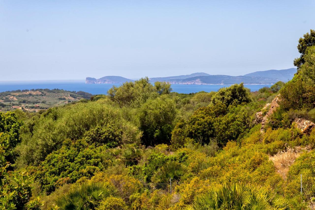 Sardinia Re - Villa Martin Panoramic View Alghero Ngoại thất bức ảnh